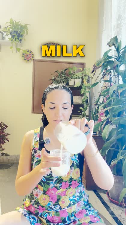 Reel: a milk-based remedy for hair